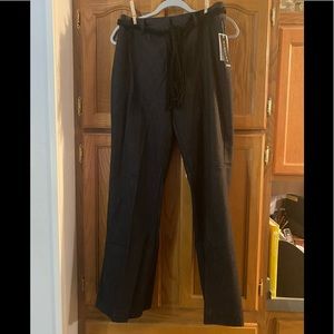 B Moss Company ~ NWT Black Denim Pants with suede belt